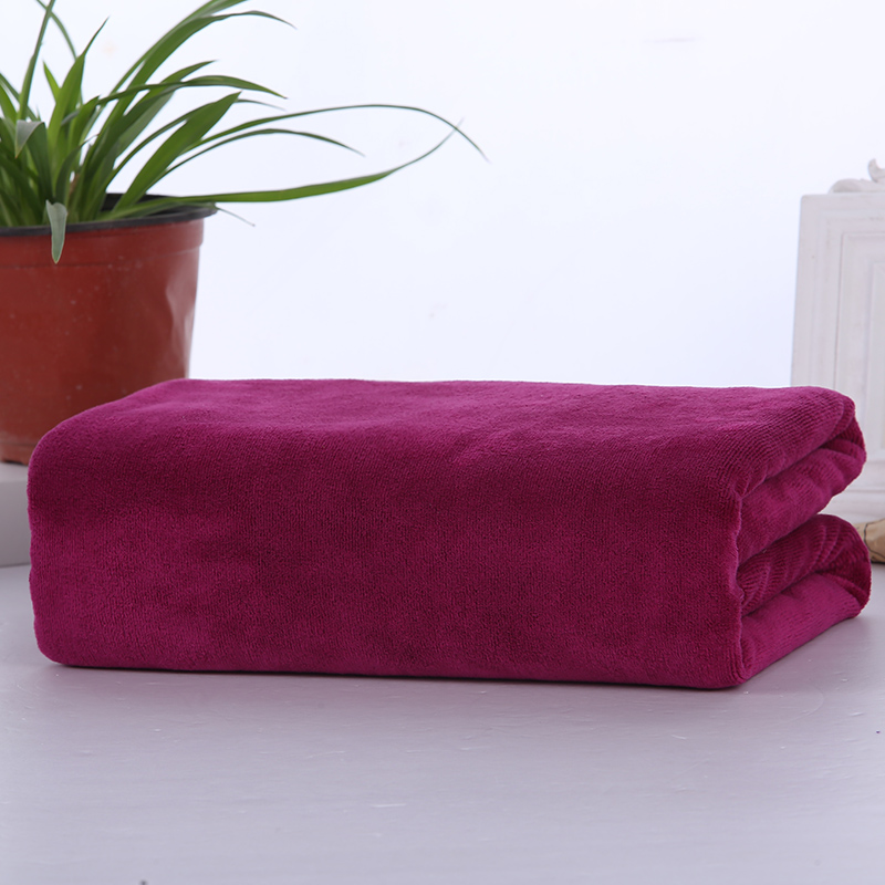 ClaretBeauty Salon enlarge Bath towel Foot therapy shop hotel Bed towel special-purpose Sofa towel than pure cotton water uptake Quick drying No hair loss