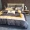 Mercury nhà dệt giường mùa hè lụa giường bốn bộ bông đơn giản ngủ chăn bông cotton 1,8m - Bộ đồ giường bốn mảnh