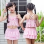 Đồ bơi trẻ em Cô gái Cô gái Chia hai mảnh Váy bãi biển Công chúa dễ thương Váy tam giác Bãi biển Bikini - Bộ đồ bơi của Kid đồ bơi trẻ em nữ