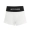 BettyChow quần short thể thao hai màu đen trắng có dây đeo thoáng khí nữ eo cao thoáng mát 2019 phong cách mới - Quần short