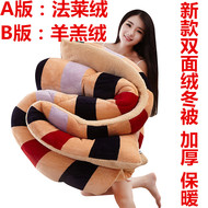 Hai mặt dày lên da cừu mùa đông sinh viên duy nhất đôi bởi nhung lõi nhung san hô mùa đông ấm áp quilt đặc biệt cung cấp