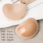 Đồ bơi mat ngực pad chèn nữ dày tập hợp xốp lót áo ngực bikini vô hình áo ngực silicone - Minh họa / Falsies đệm ngực tròn đầy