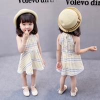 Quần áo trẻ em 2018 bé mùa hè ăn mặc polka dot ăn mặc trẻ em Hàn Quốc phiên bản của công chúa váy nữ kho báu quần áo trẻ em 3 tuổi 6 váy đầm công chúa elsa