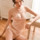 Mới Sexy Người lớn Red Belly Pajama Quần áo thế hệ retro Đồ lót gợi cảm Bà Sao Phong cách cổ xưa Ren trong suốt quyến rũ - Bellyband