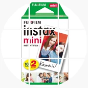 Fuji Polaroid mini7s giấy ảnh 7c 8 25 90 Li phim trông mặt trắng một hình ảnh Mini - Phụ kiện máy quay phim
