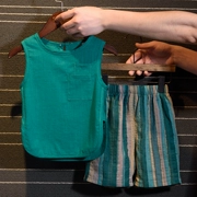 Áo vest bé trai cotton và vải lanh mùa hè 2019 quần áo trẻ em mới không tay cho bé gái váy mỏng hai dây mùa hè - Phù hợp với trẻ em
