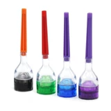 Бесплатная доставка ручной ручной динамик рот рот сигаретный полюс полюс пластиковой шлифование дыма из шлифования тит