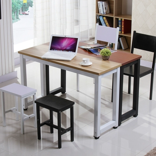 Простая и современная тренировочная стола для сотрудников длинные столы Студенты и председатель одиночного двойного стола офисной конференции таблицы компьютер