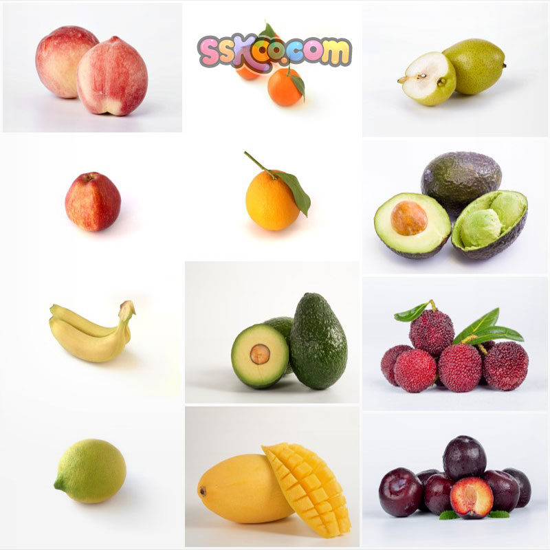 水果食品高清JPG摄影特写合集照片4K壁纸背景图片插图设计素材
