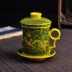 vim bồn cầu Tách trà tách trà tách nước đánh dấu cốc gốm có nắp cổ điển cốc nước văn phòng sáng tạo tùy chỉnh bể trà nước rửa nhà vệ sinh Trang chủ