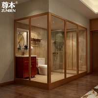 Общая душевая комната интегрированная ванная комната сухость и влажная ванная Ванная Ванная Ванная Ванная комната для ванной