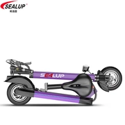 Xe tay ga điện Xilupu có thể đóng mở xe điện nam và nữ mini pin nhỏ để đi trên xe điện của riêng họ - Xe đạp điện