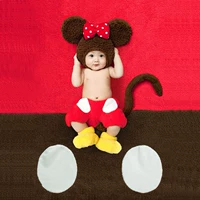 Mickey chủ đề quần áo studio trẻ em mới chụp ảnh quần áo trẻ em trăm ngày ảnh trẻ em phong cách quần áo bộ quần áo - Khác shop quan ao baby