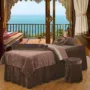 Body Massage Beauty khăn trải giường denim bedspread thẩm mỹ viện gia đình spa xông hơi bốn đặc biệt vẻ đẹp custom-made - Trang bị tấm ga chun bọc giường spa