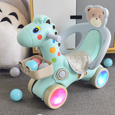 Игрушка-качалка Троян Мано Лиза ребенок лошадка игрушки с музыкой плас