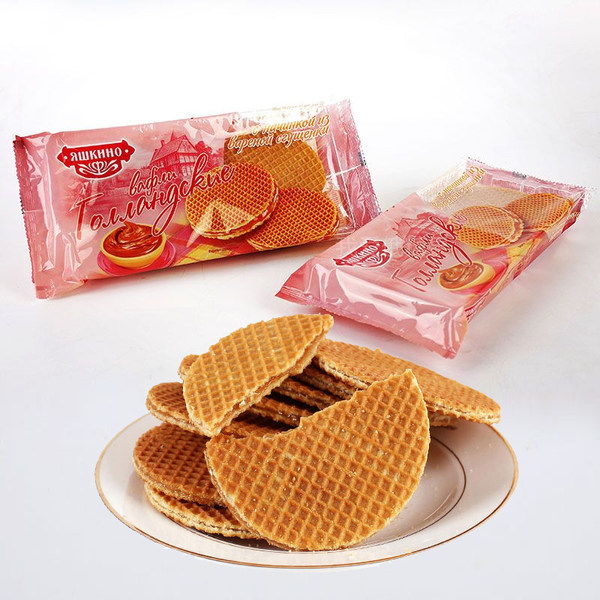 俄罗斯进口 KDV 炼乳瓦夫煎饼 290g*2份 优惠券折后￥20包邮（￥23-3）