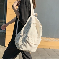 Вместительный и большой ранец, сумка через плечо, японский шоппер, белый рюкзак, подходит для студента, в японском стиле, для средней школы
