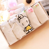 5 hộp quà tặng phụ nữ cd đầm giả pseudo-naught COS đồ lót cotton dễ thương cotton nữ đồ lót kết hợp màu rắn set quần sịp nam đẹp