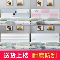 Доска для прикроватной, кровать лака экономики, 1,8 метра постели, простая современная прикроватная головка, чтобы купить кровати.