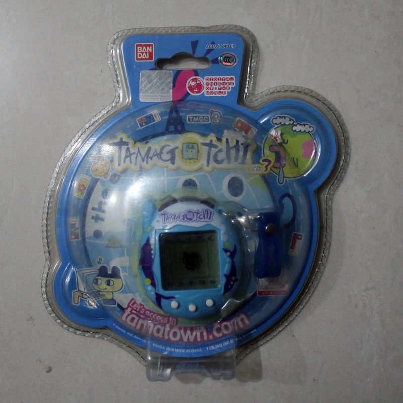Blue (3Rd Generation Blue Background)Genuine Smart Wan Dai Tamagotchi Electronics Toys recreational machines Pet machine The fifth generation / Five generations Tuoma song