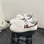 Giày vải hip hop nữ thủy triều sang trọng Harajuku bf gió cổng hoang dã bắn sinh viên ins giày lửa siêu retro giầy converse nữ