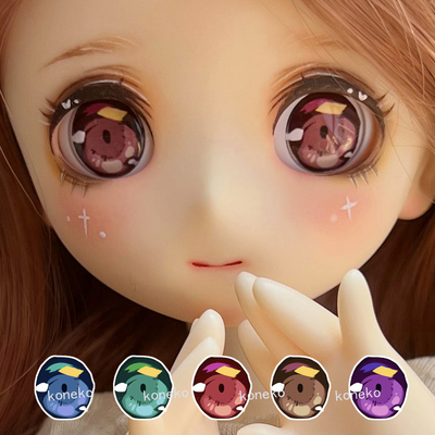 taobao agent (Fried tofu) BJD compression eye 8-26mm full size can be used as a baby with metallic eyeballs cartoon
