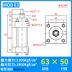 Xi lanh xi lanh thủy lực nhẹ/đường kính MOB30/40/50 thì 25/50/75/100/125/150/200 xilanh thủy lực 200 Xy lanh thủy lực