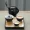 Gốm đen cốc nhanh một nồi hai cốc Trà Kung Fu đơn giản hiện đại du lịch ấm trà tách trà đặt túi xách tay - Trà sứ