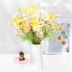 chau trong cay Mô phỏng hoa cúc họa mi nhỏ hoa cúc giả hoa du lịch mùa xuân ảnh đạo cụ chụp ảnh nhà phòng khách trang trí đồ trang trí hoa bình cắm đào Vase / Bồn hoa & Kệ