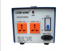 Сетевой адаптер 美国cowking牛王 220v转100v 115v 纯铜足功率1000w转换器