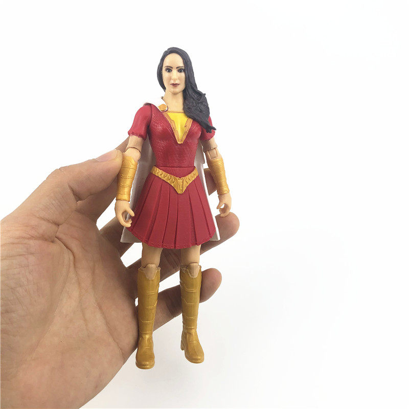 No.1Genuine bulk cargo Mattel DC Superhero Movie Thunder shazam  6 inch Movable image Ornaments Model Shazam