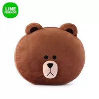 Búp bê gấu nâu LINE Gối đồ chơi Ragdoll Doll Bạn gái dễ thương Tanabata Quà tặng ngày Valentine - Đồ chơi mềm gấu bông teddy