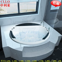 Акриловая встроенная ванна, массажер домашнего использования для влюбленных, поддерживает постоянную температуру
