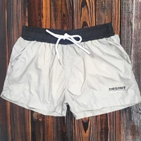 Quần short boxer nam cao thấp Quần short ống rộng giản dị Khu nghỉ mát bên bờ biển suối nước nóng quần lót có lót - Quần bãi biển 	mua quần đi biển nam	