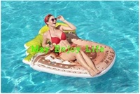 Новый продукт надувные плавучие кровати коктейль водопад вечеринка плавающее ряд сидящий стул Рэт лодка пляж плавание кольцо оборудование