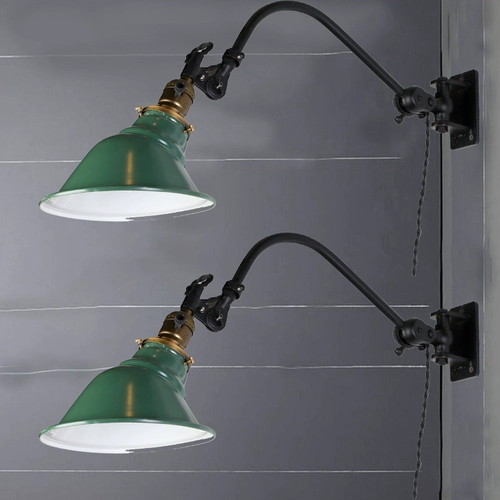 Ретро креативное бра для спальни для гостиной для кровати, ностальгия