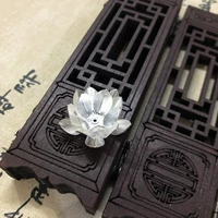 25 мм 3 слоя лотоса серебра 1