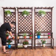Miễn phí phí ​​học sinh tiểu học sinh viên cổ điển chậu lớp hỗ trợ chậu hoa cố định dày ban công hoa đứng vuông