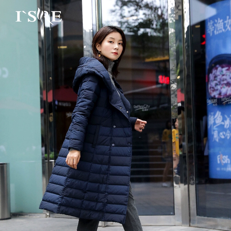 I giápSRE  Ai Shangxue bán giảm giá chống mùa 2019 mới phong cách hot mid-slim slim Jacket nữ 44044 - Xuống áo khoác