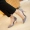 Xuân-Hè 2018 mới sandal cao gót nữ đính cườm mũi nhọn da lộn giày stiletto giày đơn phiên bản hàn quốc giày crocs nữ