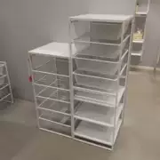 IKEA Unathel Tổ hợp đa chức năng Giá tổ chức Giá lưu trữ Kệ lưu trữ Kệ giày Kệ khung - Kính