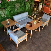 Lễ tân Phòng đàm phán Khu vực nghỉ ngơi Ghế sofa Ghế cafe Bàn ghế trà Cửa hàng tráng miệng Cửa hàng Vải Sofa Nội thất Jiansheng - FnB Furniture