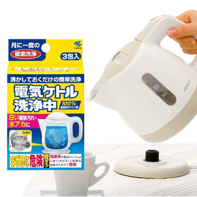 Nhật Bản Kobayashi Dược phẩm Rửa axit Citric để loại bỏ quy mô Sữa rửa mặt - Trang chủ