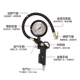 Màn hình hiển thị kỹ thuật số đồng hồ đo áp suất lốp phong vũ biểu có độ chính xác cao với đầu bơm hơi xe áp suất lốp đồng hồ đo khí súng gas
