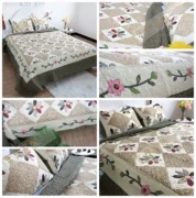 Miễn phí vận chuyển bông giường bông bao gồm Double Suite Hàn Quốc xuất khẩu bông vào mùa xuân và mùa hè máy lạnh được rửa ba mảnh - Trải giường