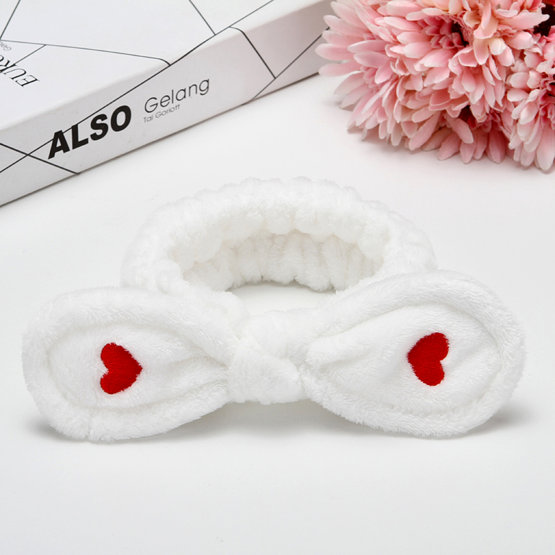 Transparentthe republic of korea wash one 's face Hair band lovely Simplicity Internet celebrity Place a mask on the face Headband hair hoop female Hair bundle Headwear Headband Gargle Make up