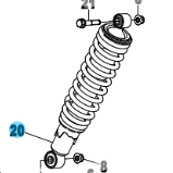 Làn gió mùa xuân trên mọi địa hình lắp ráp giảm xóc trước và sau ATV450 - Xe máy Bumpers