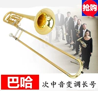 Оригинальный аутентичный баха Чанчжонг Средняя средняя средняя средняя средняя средняя средняя средняя средняя средняя гладкая дету -пуль трубчатая трубка длинный музыкальный инструмент