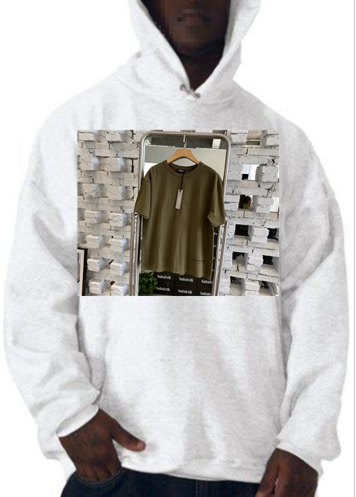 Army Greenautonomy original DIY Design Sweater autonomy knowledge property right personality spray customized 4 colour T Watch place an order