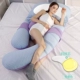 Người phụ nữ mang thai gối bên hông ngủ gối bên nằm gối cung cấp gối bà bầu ngủ u gối hỗ trợ g giường gối - Nguồn cung cấp tiền sản sau sinh